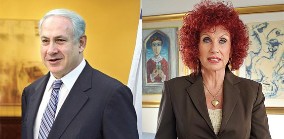 תמי רוה, בנימין נתניהו / צלם: איל יצהר, אריאל ירוזלימסקי